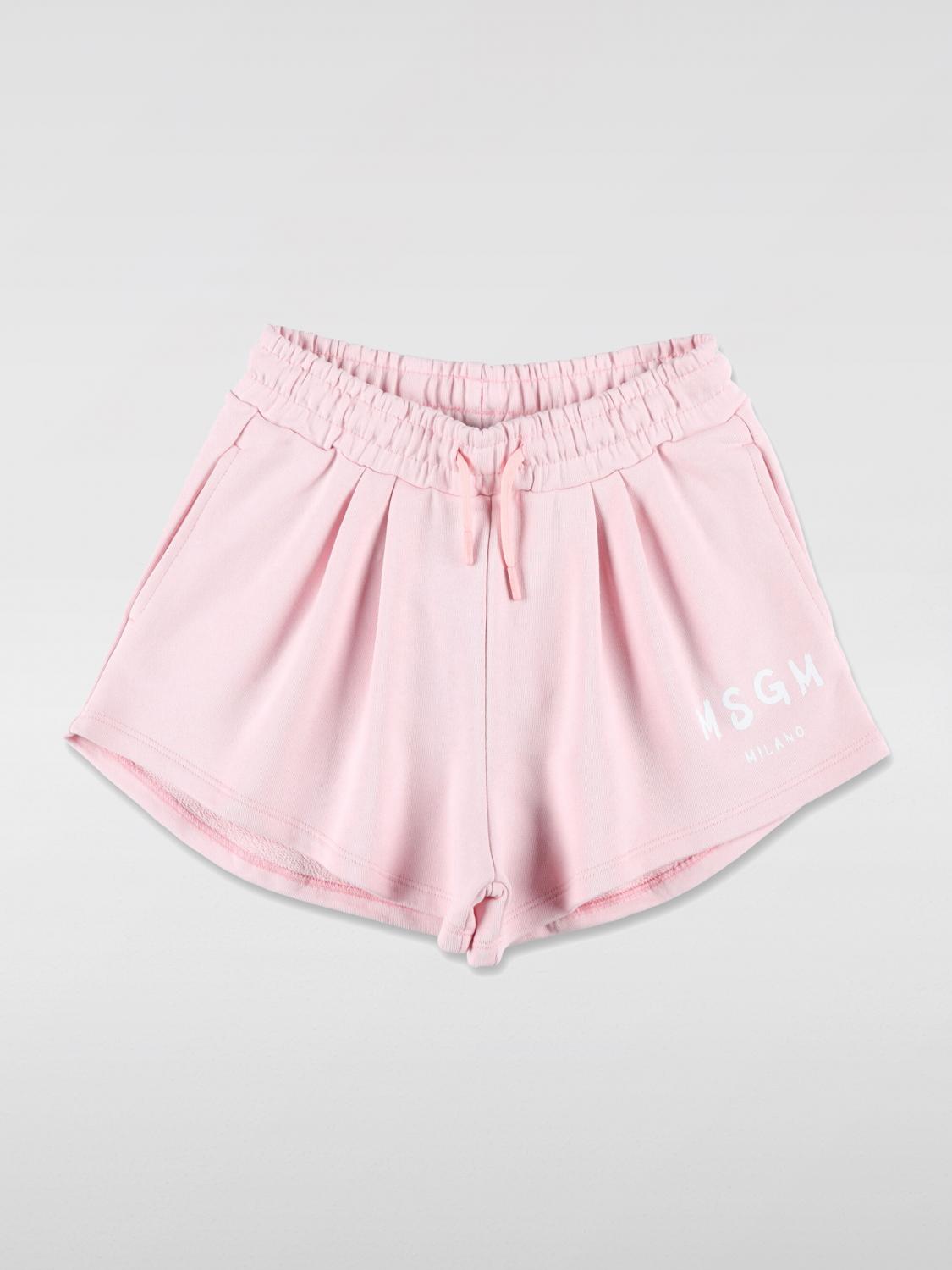 Msgm Kids Short MSGM KIDS Kids color Pink