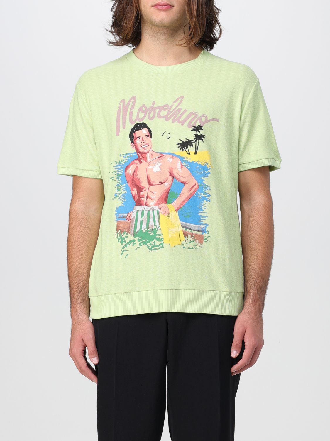 Moschino Couture T-Shirt MOSCHINO COUTURE Men colour Green