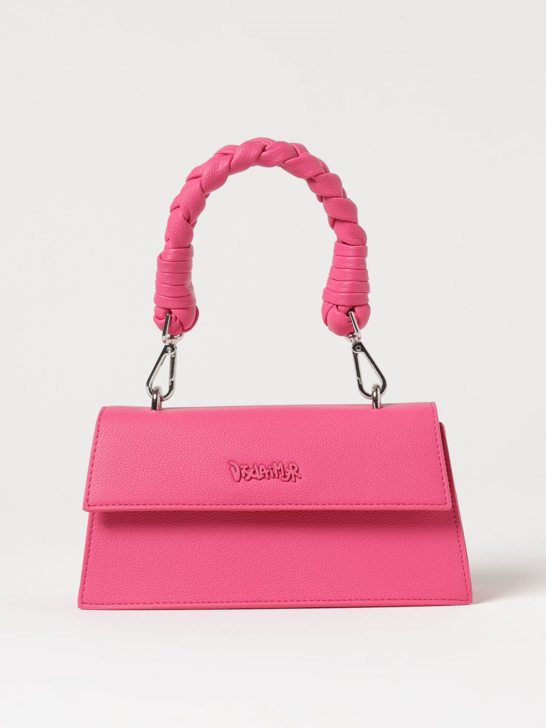 Disclaimer Shoulder Bag DISCLAIMER Woman colour Fuchsia