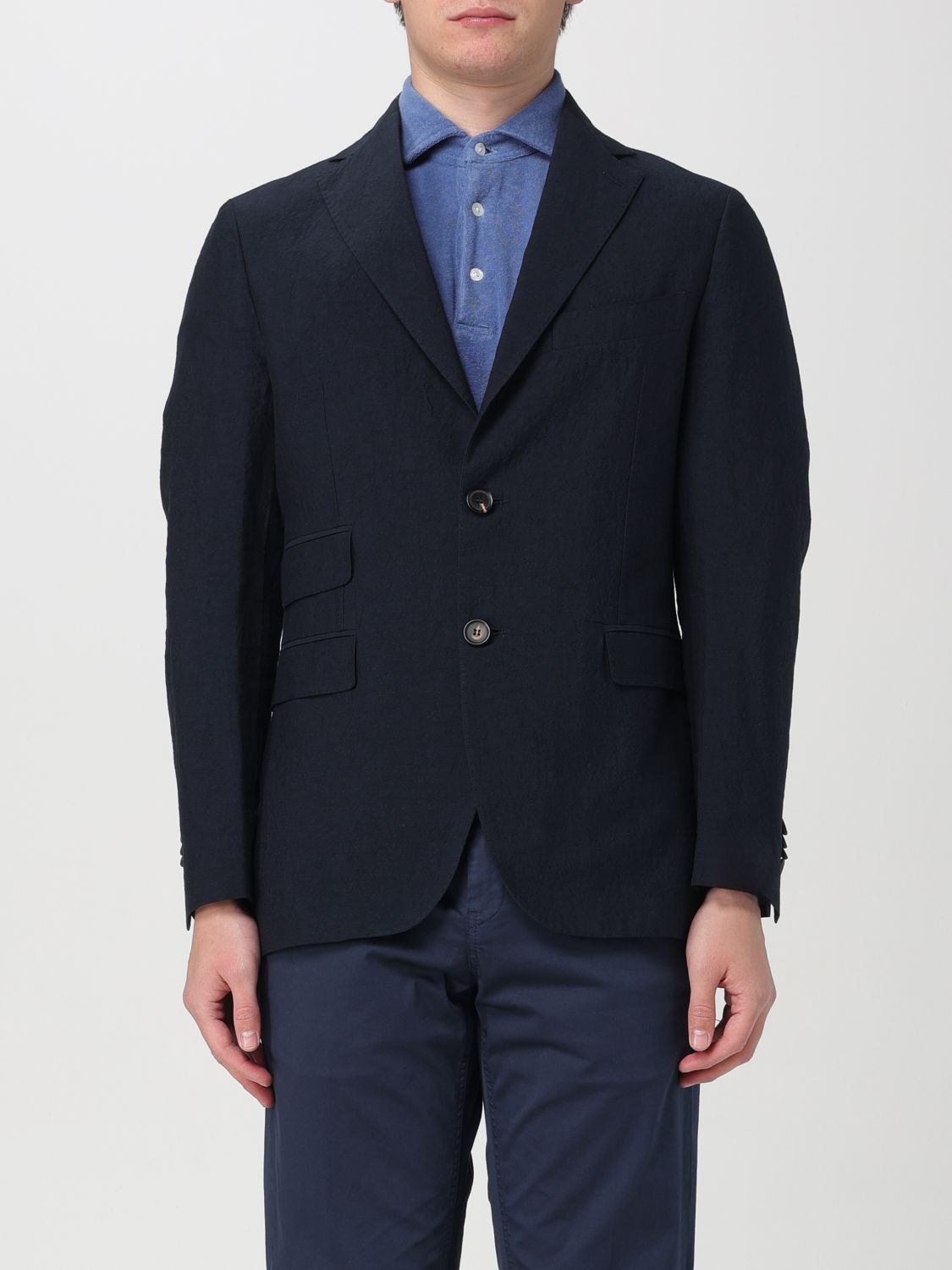 Doppiaa Blazer DOPPIAA Men colour Blue