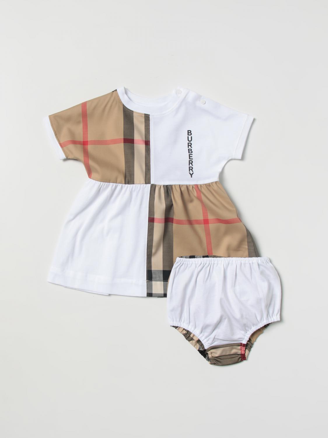 Burberry Jumpsuit BURBERRY Kids colour White