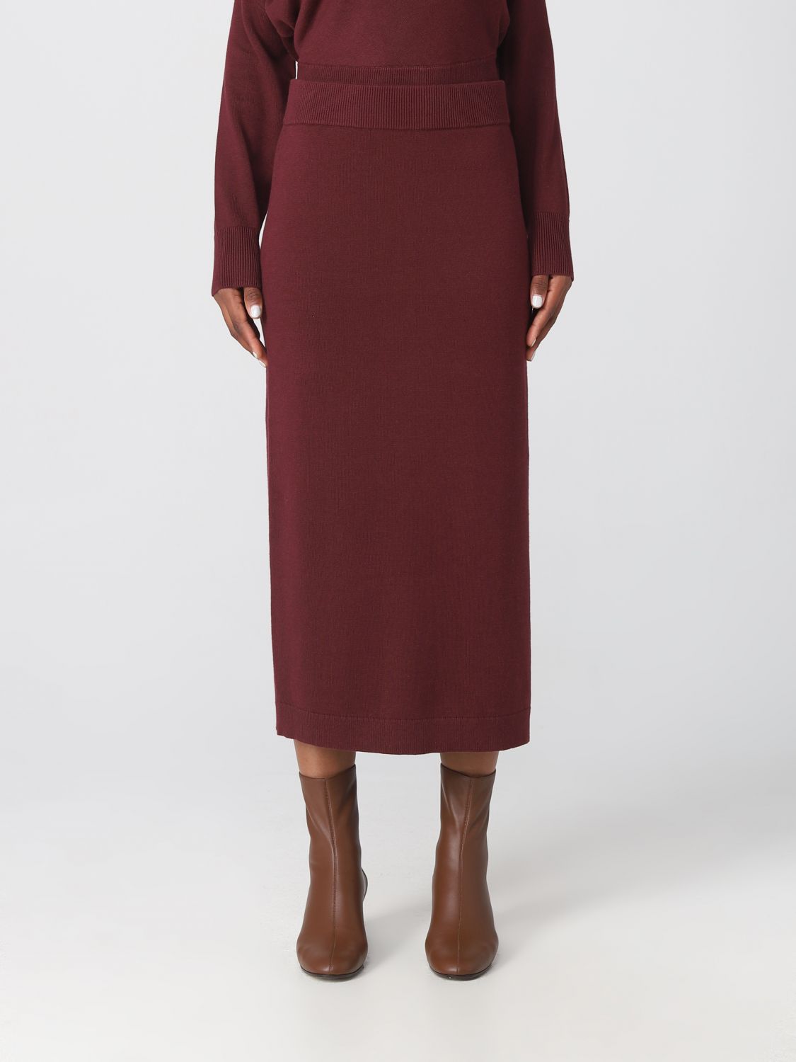 Lauren Ralph Lauren Skirt LAUREN RALPH LAUREN Woman colour Burgundy