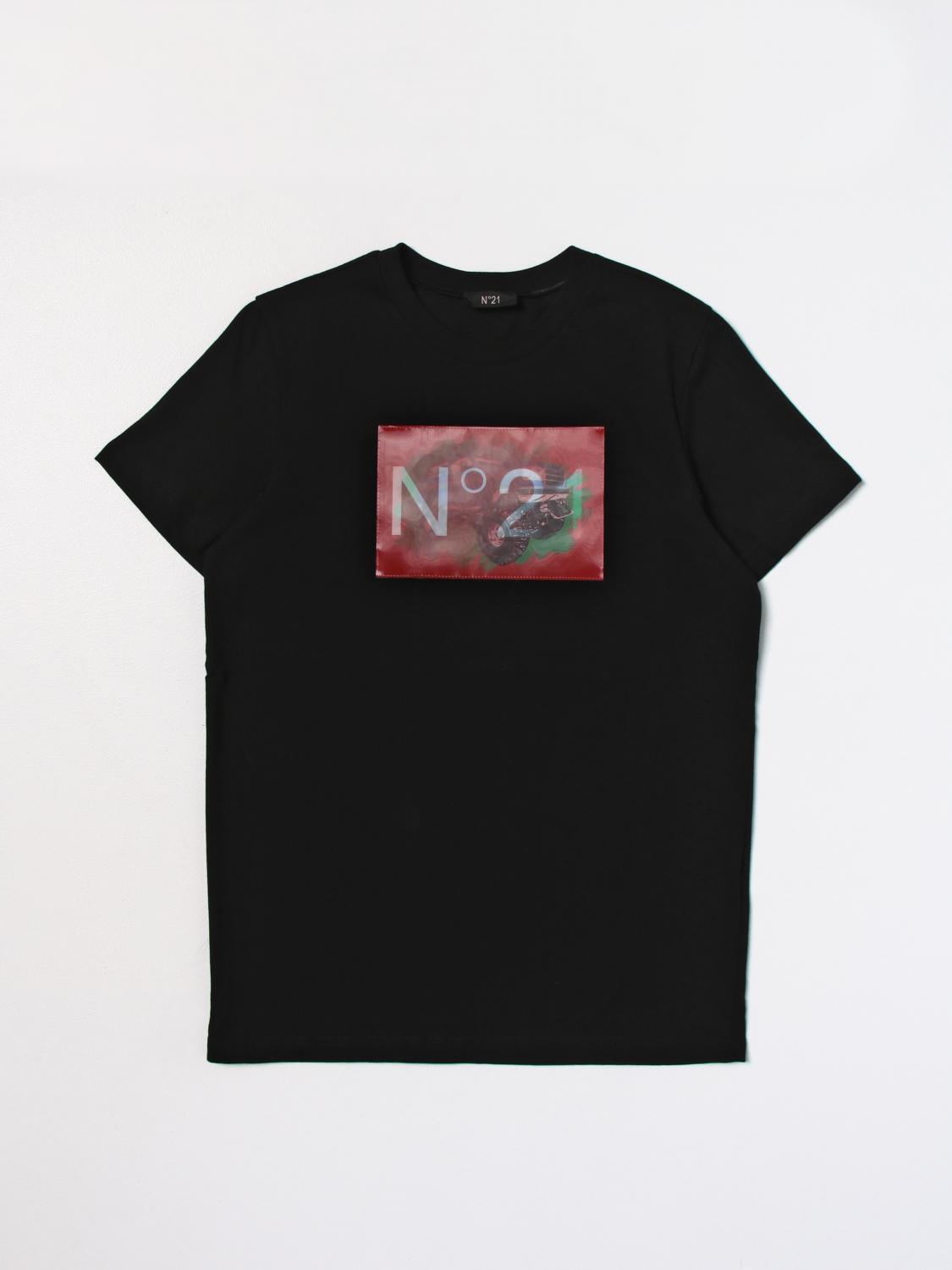 N° 21 T-Shirt N° 21 Kids colour Black