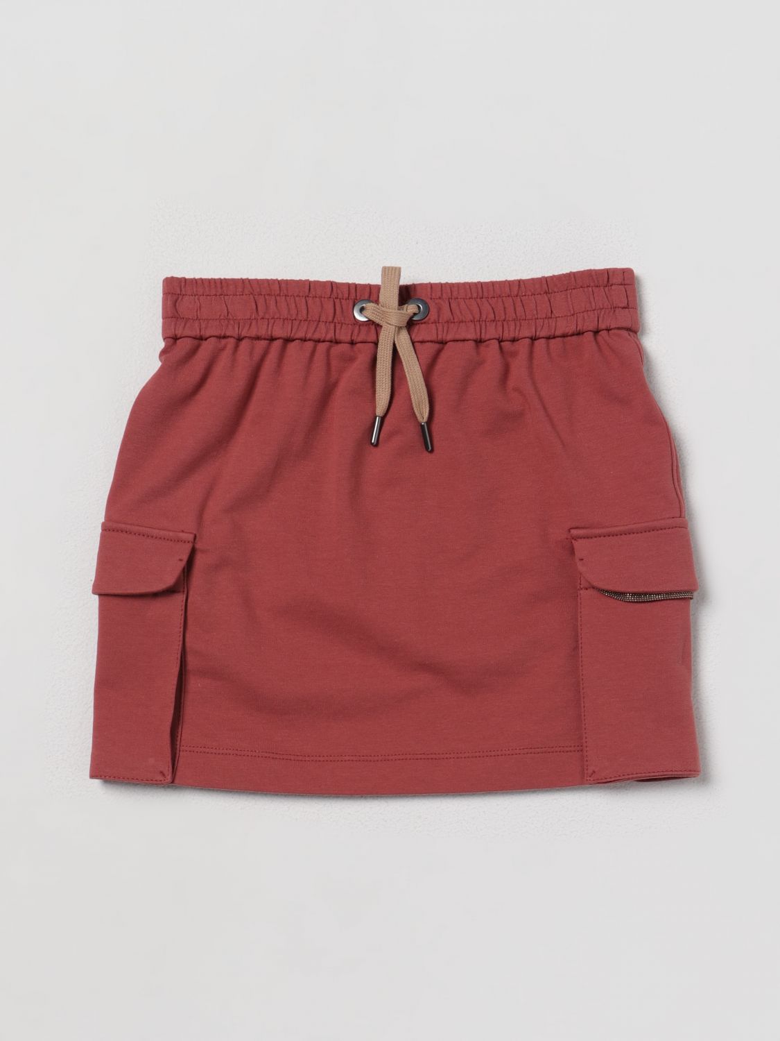 Brunello Cucinelli Skirt BRUNELLO CUCINELLI Kids colour Pink