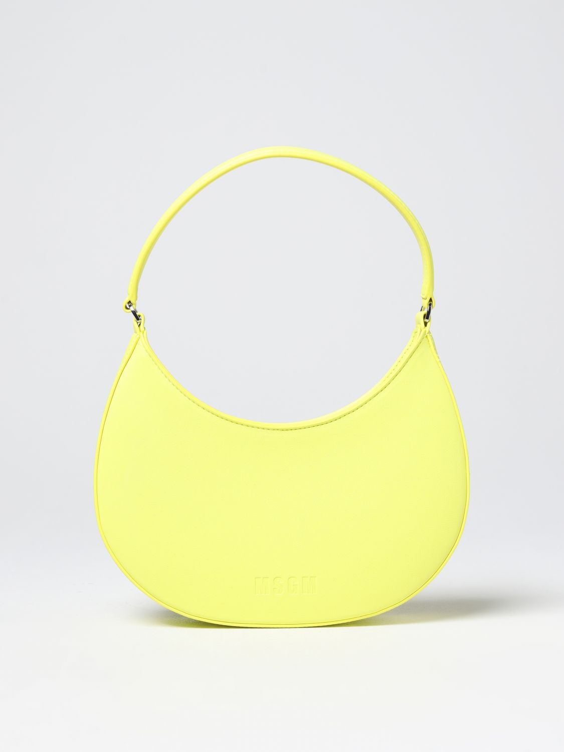 Msgm Shoulder Bag MSGM Woman colour Yellow