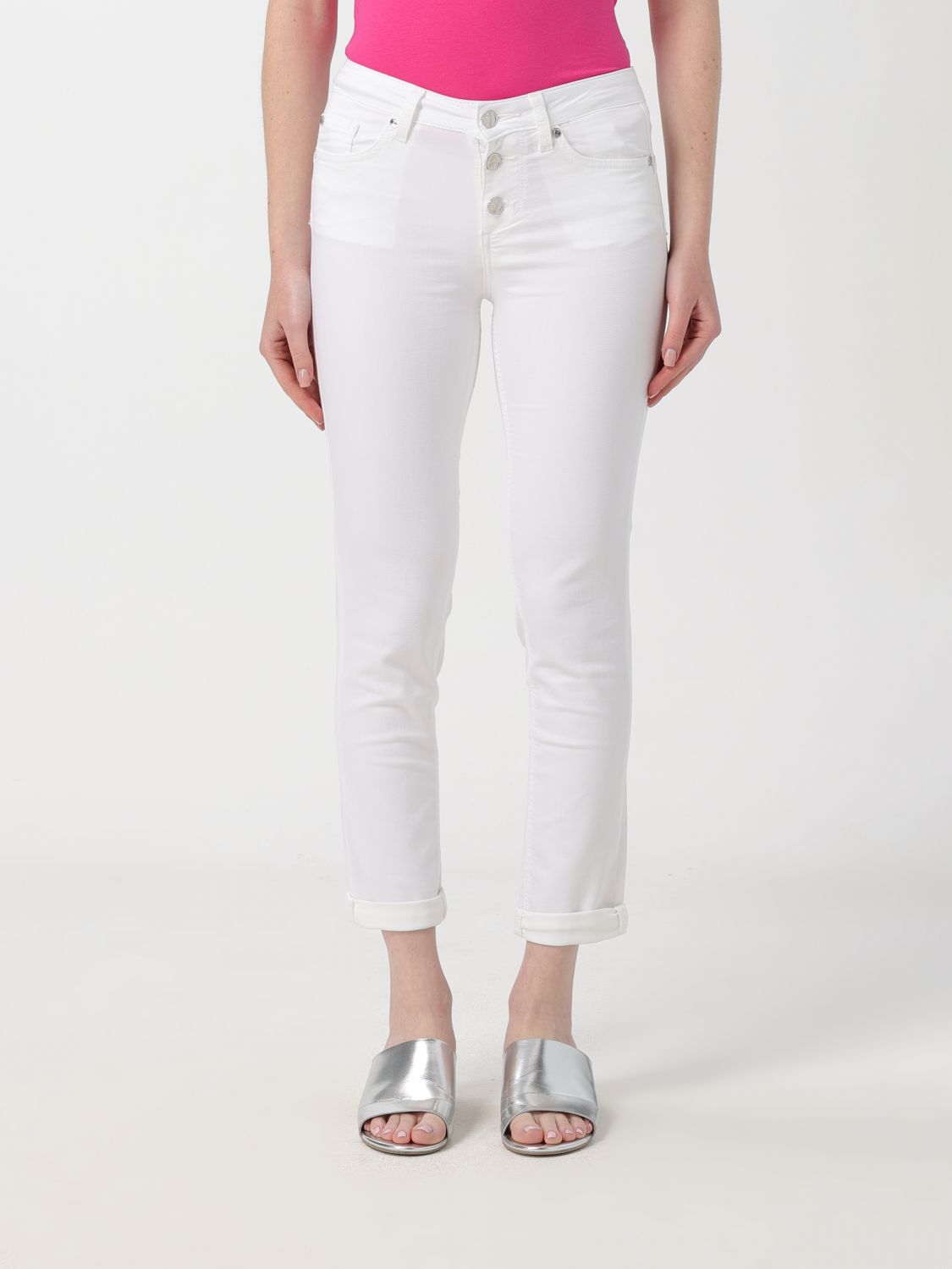 Liu Jo Trousers LIU JO Woman colour White