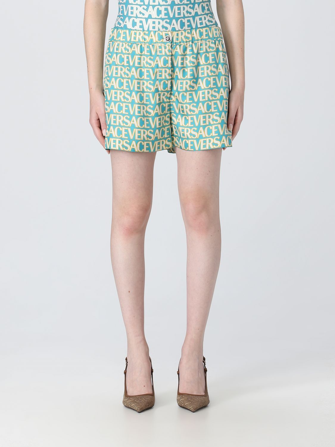 Versace Short VERSACE Woman colour Turquoise