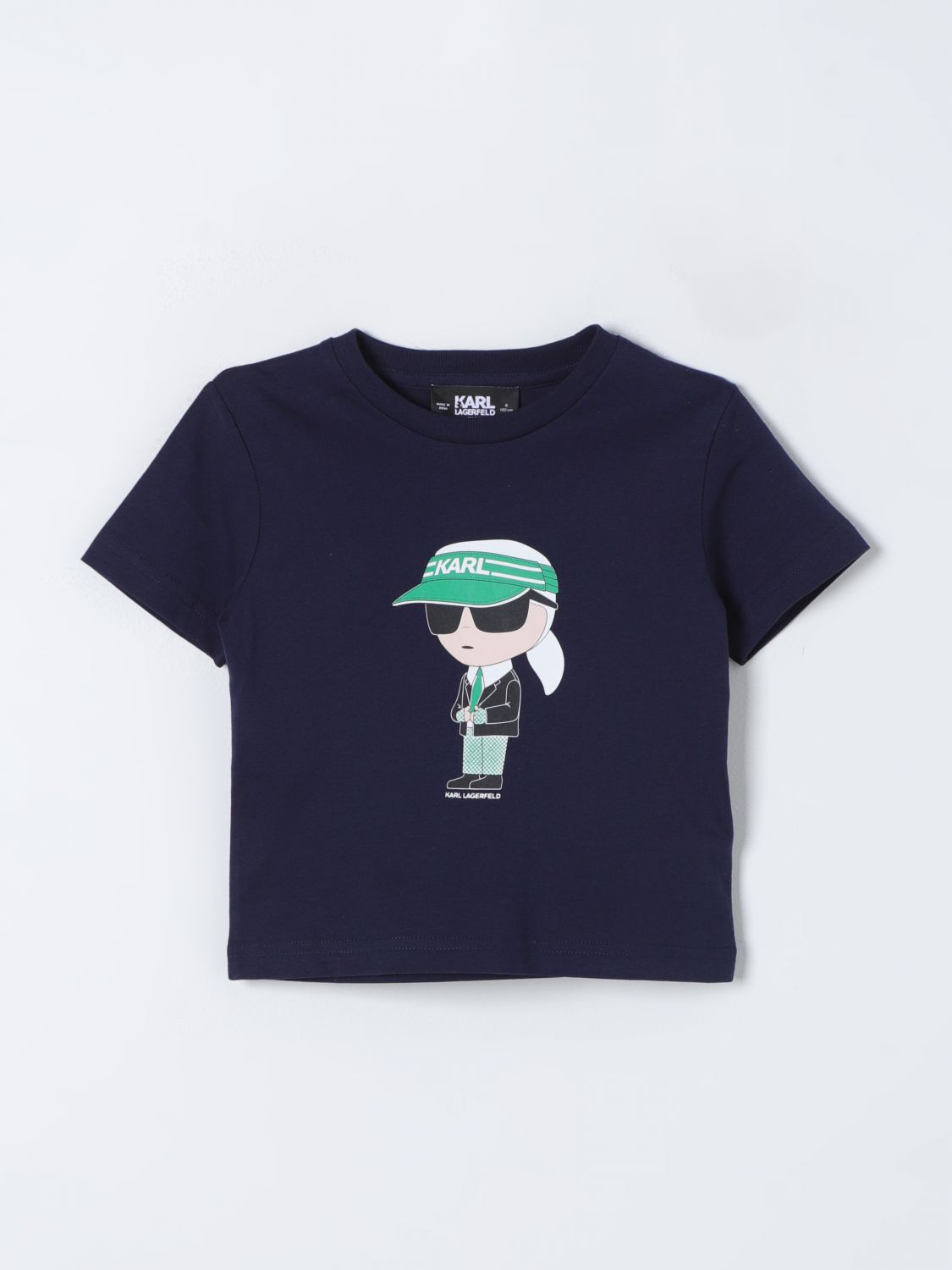 Karl Lagerfeld Kids T-Shirt KARL LAGERFELD KIDS Kids colour Violet