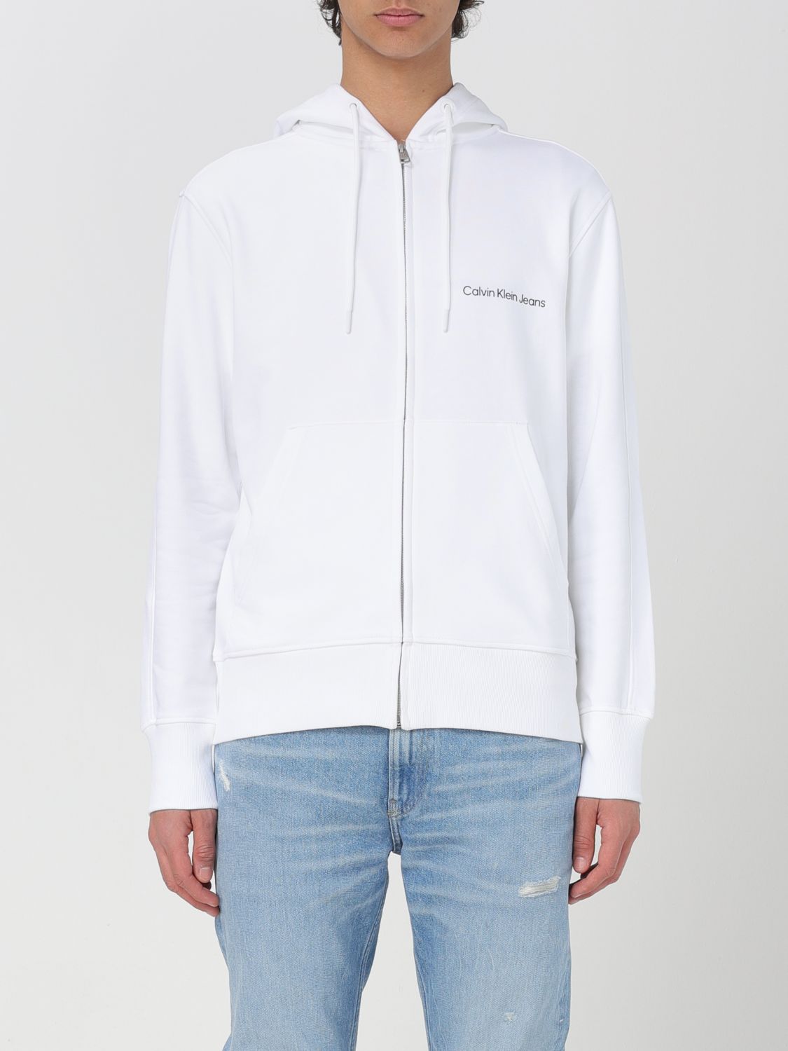 Ck Jeans Sweatshirt CK JEANS Men colour White