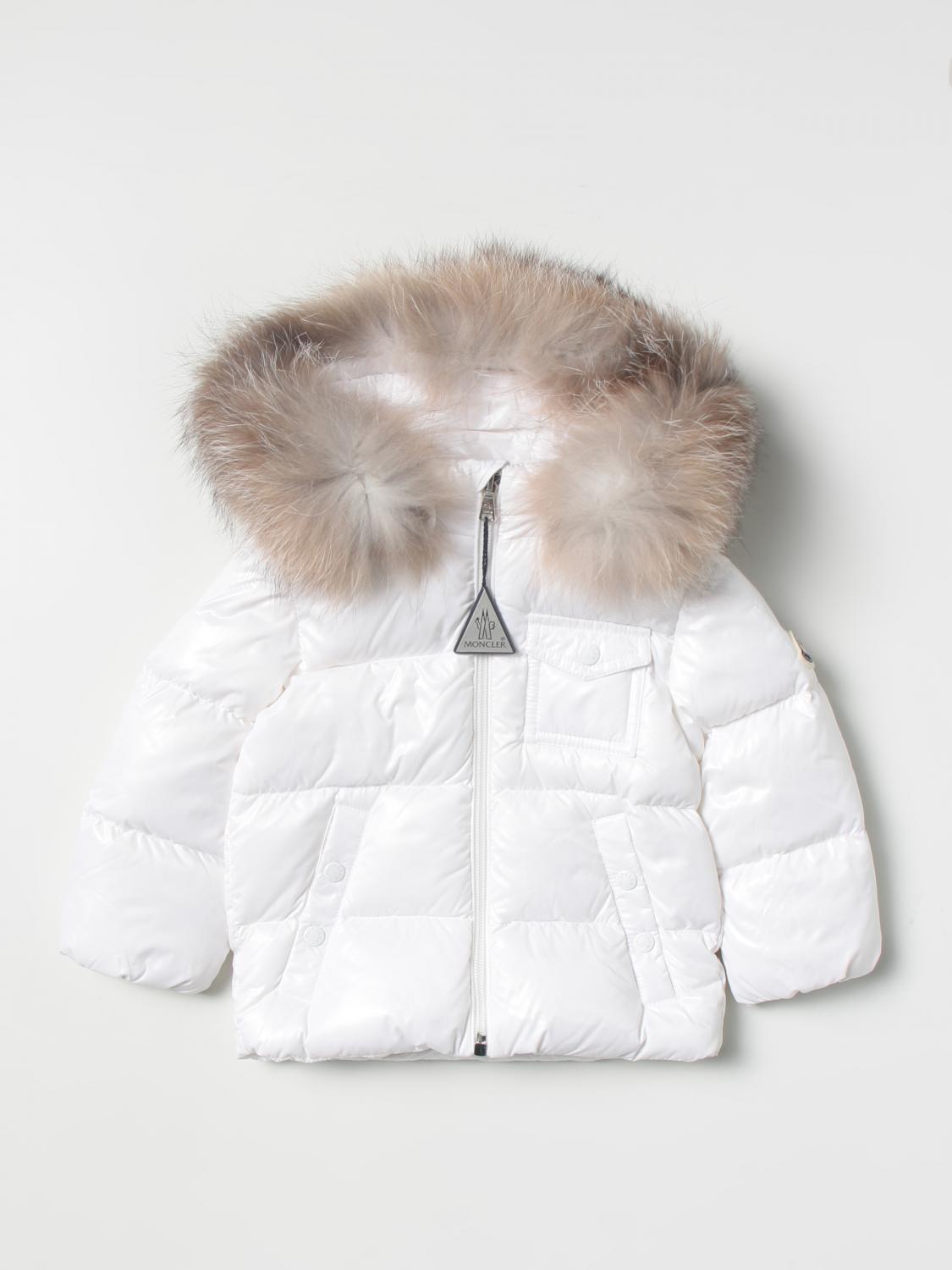 Moncler Jacket MONCLER Kids colour White