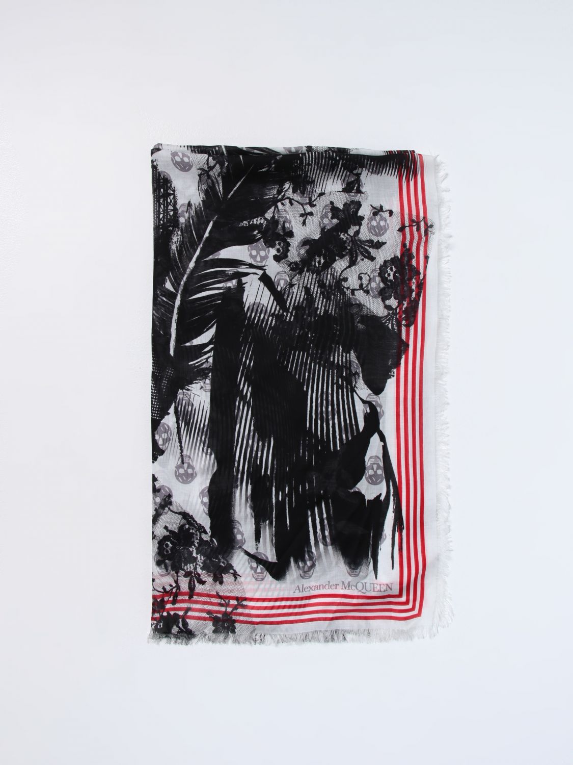 Alexander McQueen Scarf ALEXANDER MCQUEEN Men colour Black