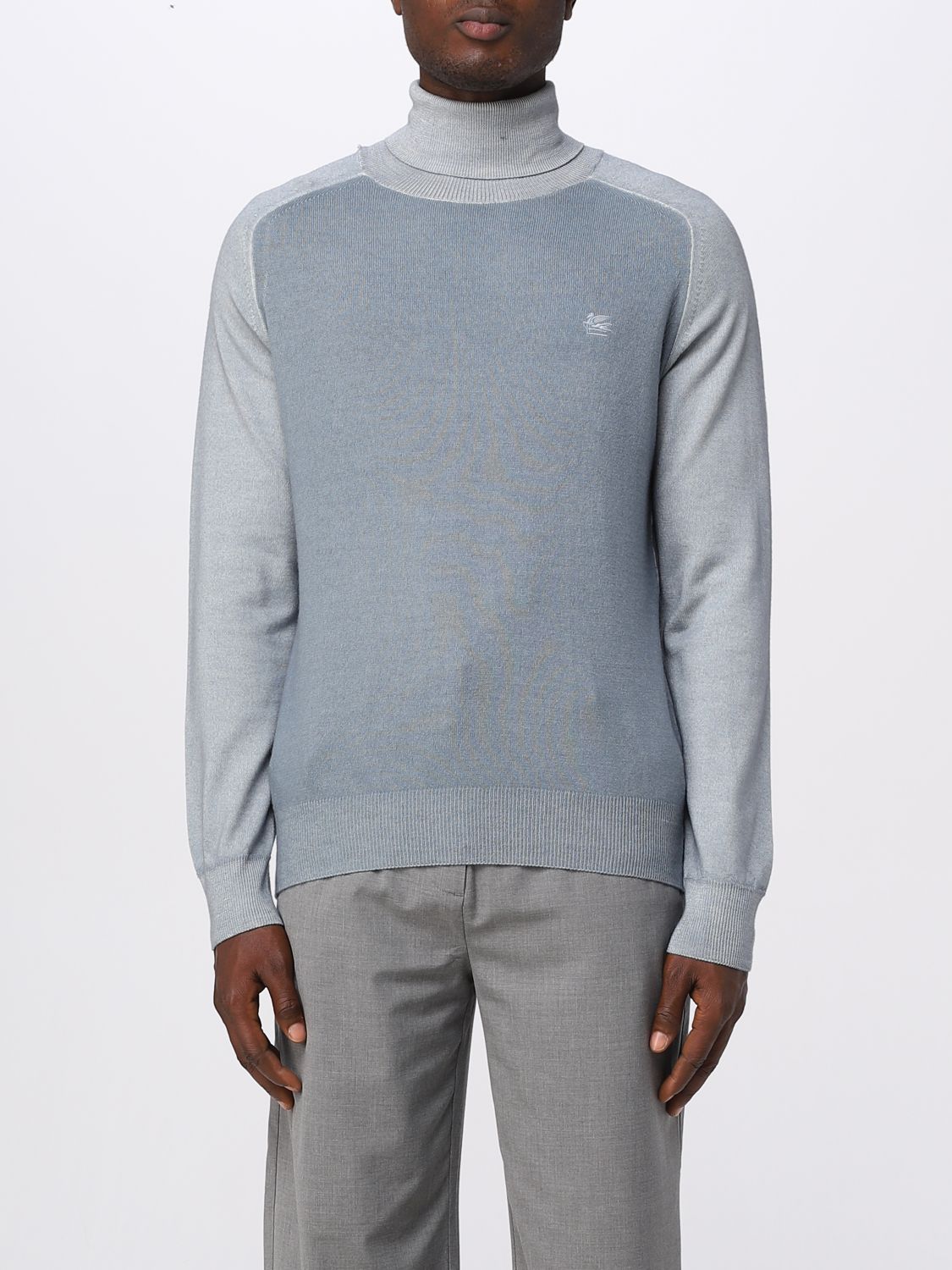 Etro Jumper ETRO Men colour Gnawed Blue