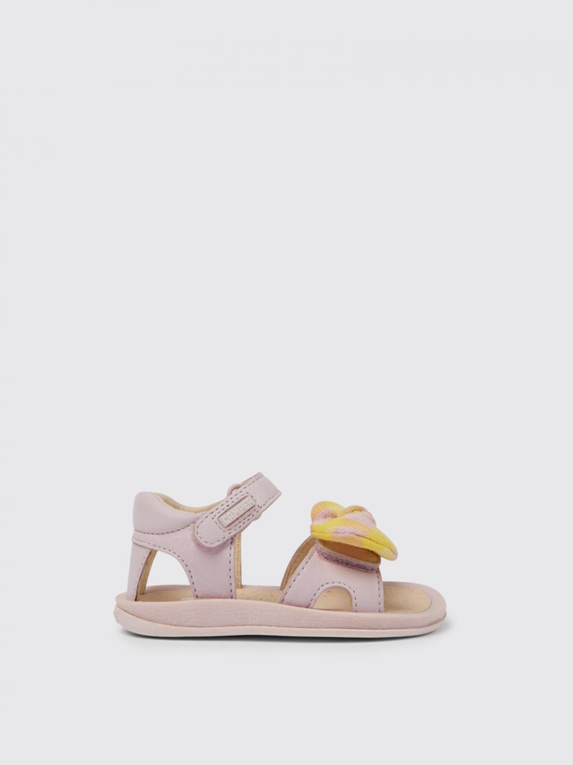 Camper Bicho Camper sandals in calfskin with bow