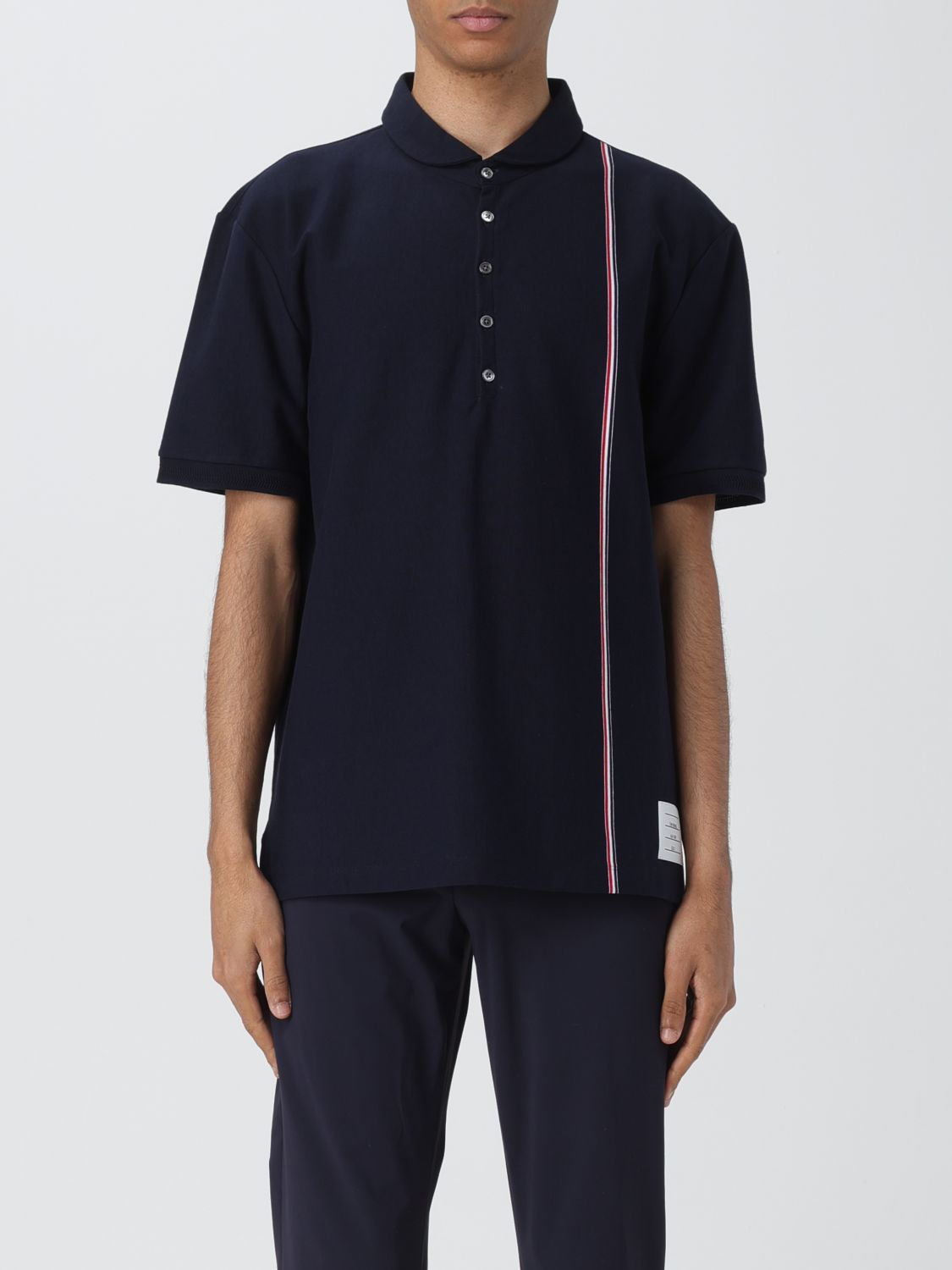 Thom Browne Polo Shirt THOM BROWNE Men colour Blue