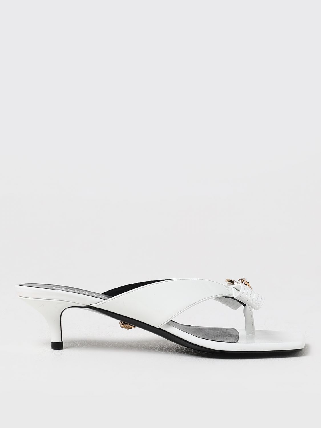 Versace High Heel Shoes VERSACE Woman color White
