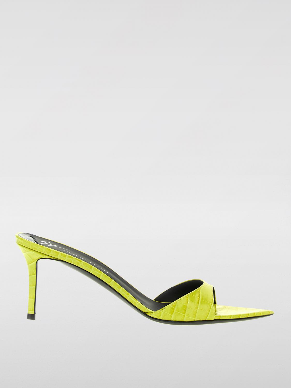 Giuseppe Zanotti Heeled Sandals GIUSEPPE ZANOTTI Woman color Yellow