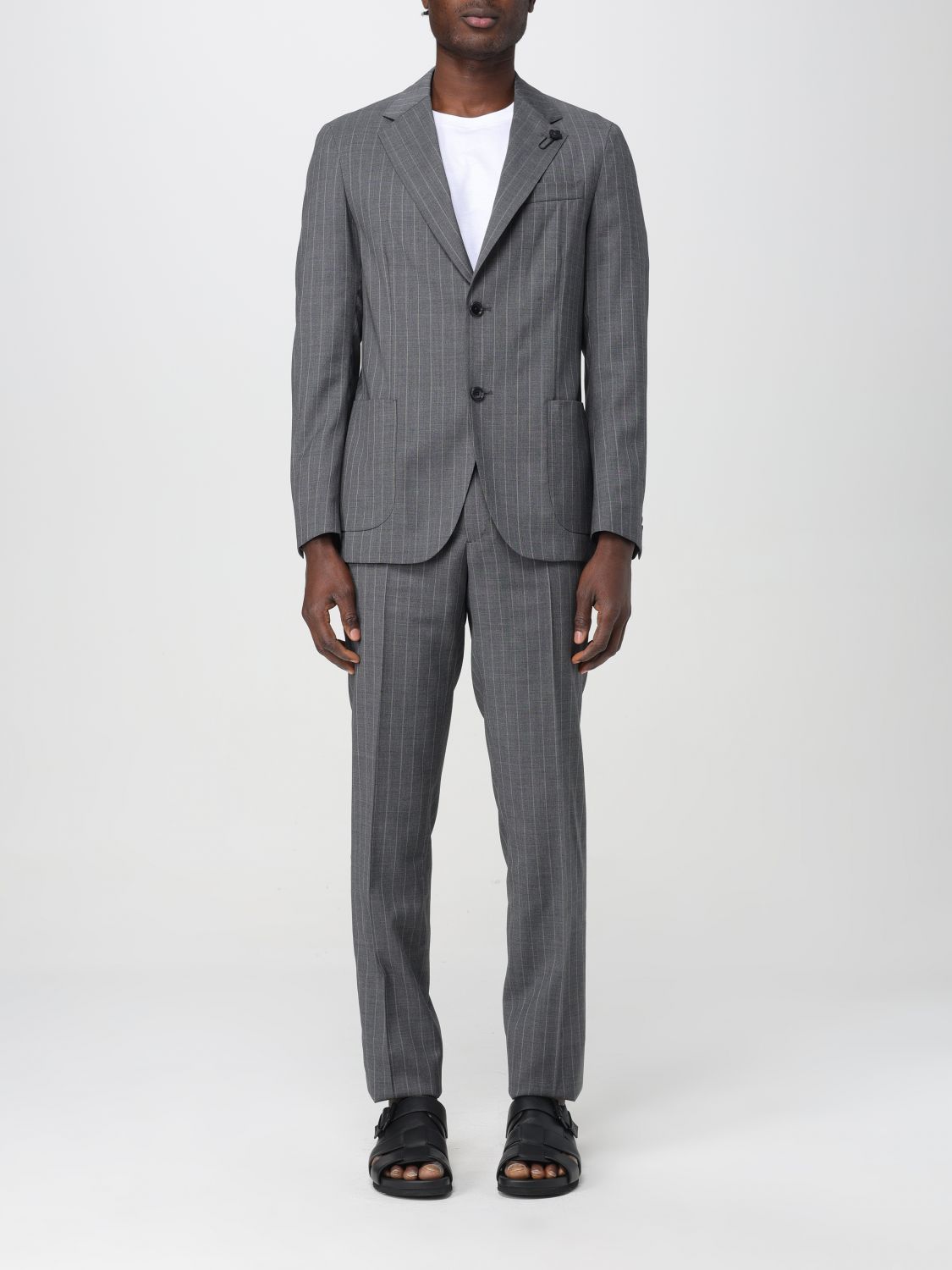 Lardini Suit LARDINI Men colour Grey