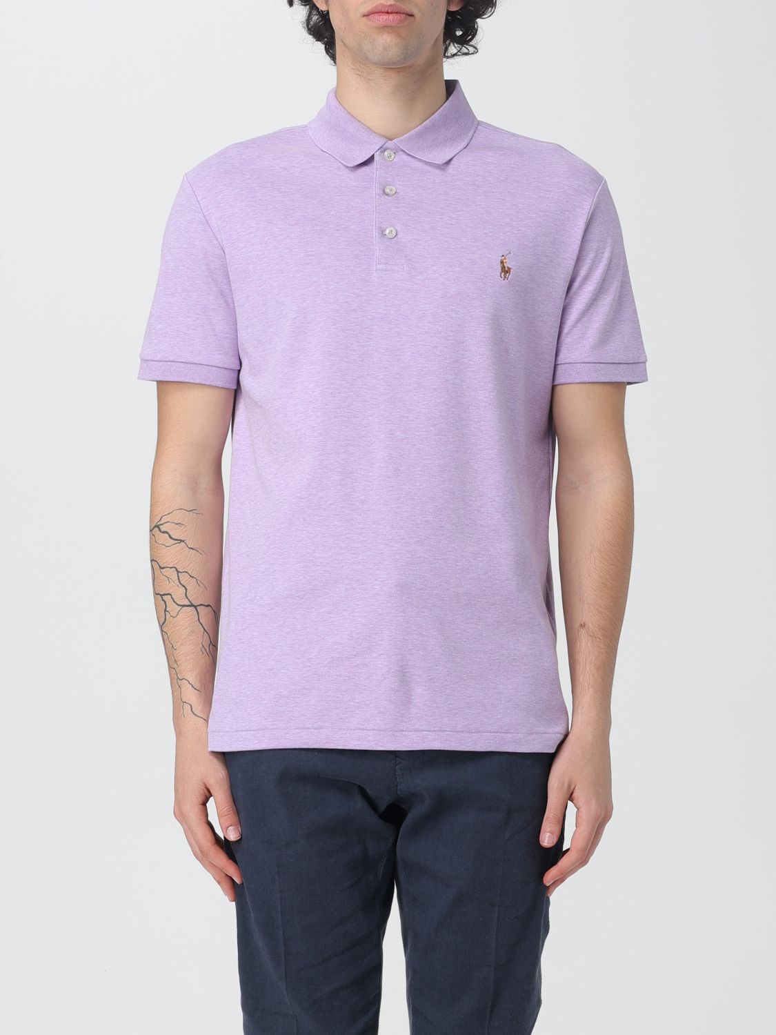 Polo Ralph Lauren Polo Shirt POLO RALPH LAUREN Men colour Lilac