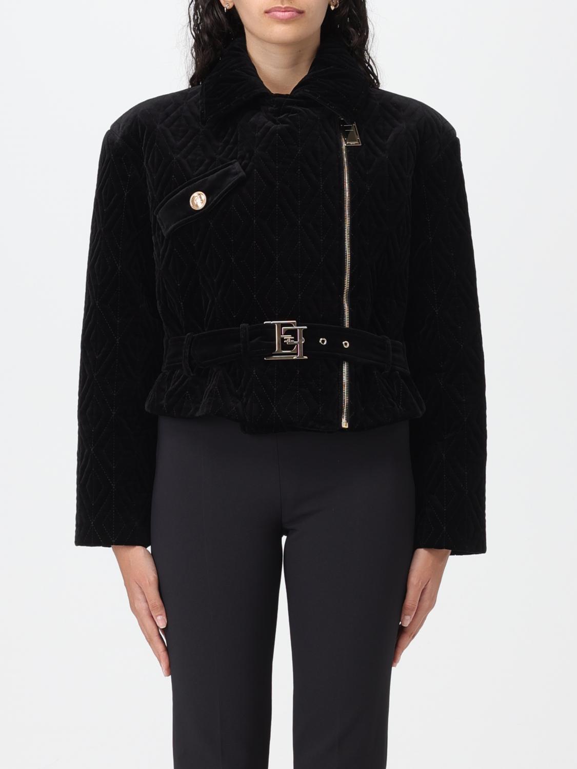 Elisabetta Franchi Jacket ELISABETTA FRANCHI Woman colour Black