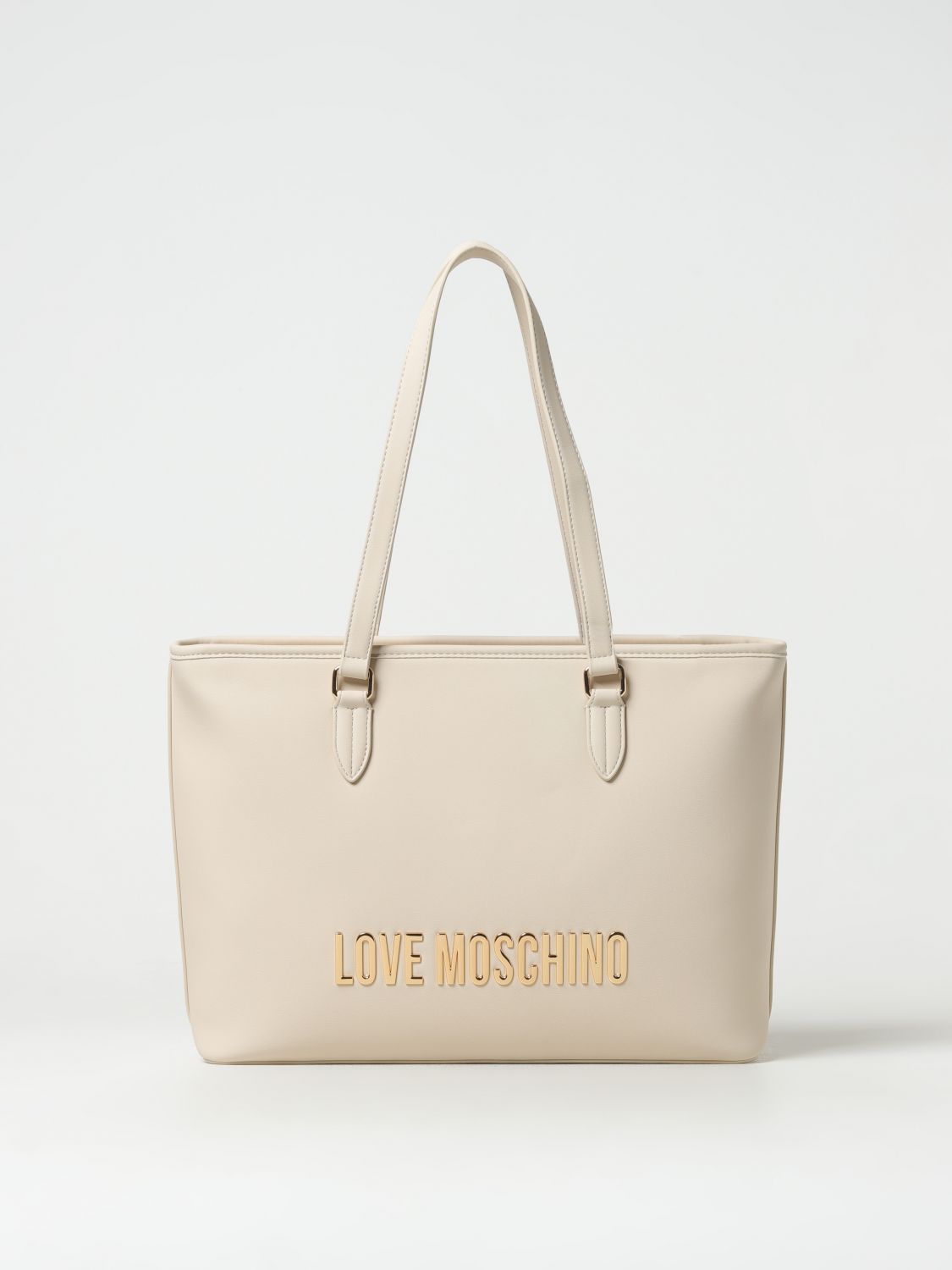 Love Moschino Tote Bags LOVE MOSCHINO Woman colour Ivory