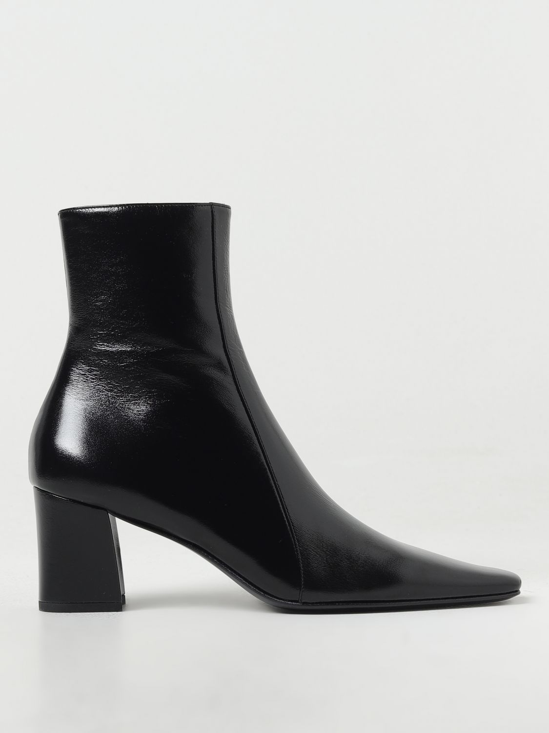 Saint Laurent Flat Ankle Boots SAINT LAURENT Woman colour Black
