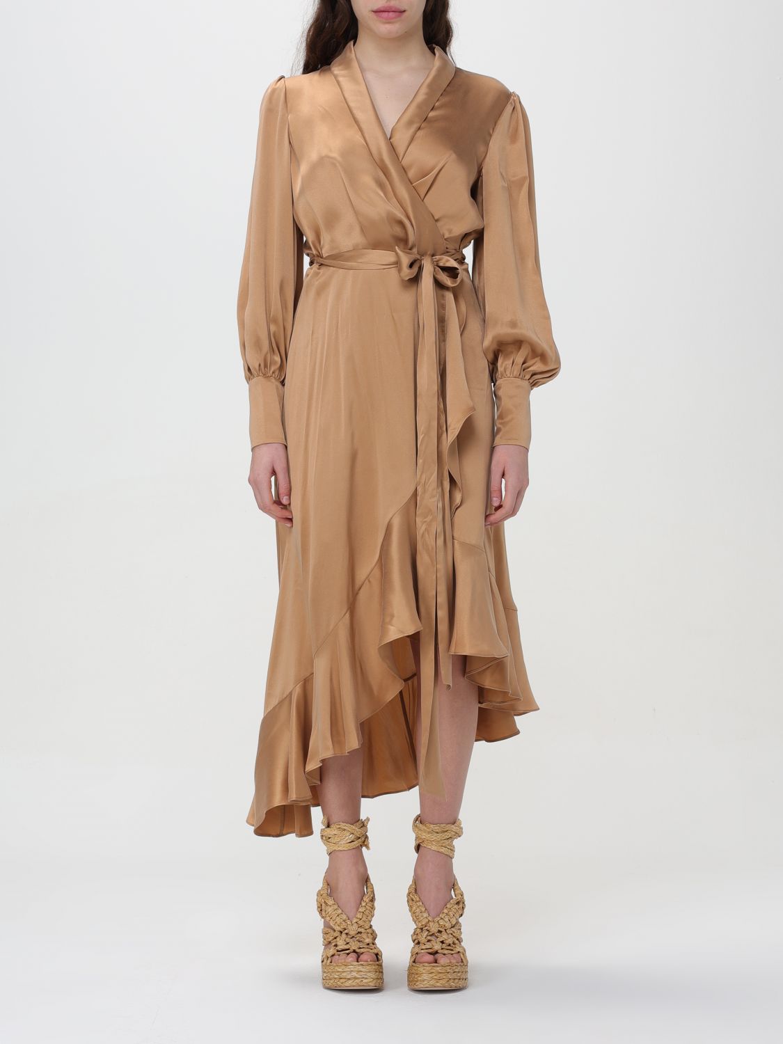 Zimmermann Dress ZIMMERMANN Woman colour Sand