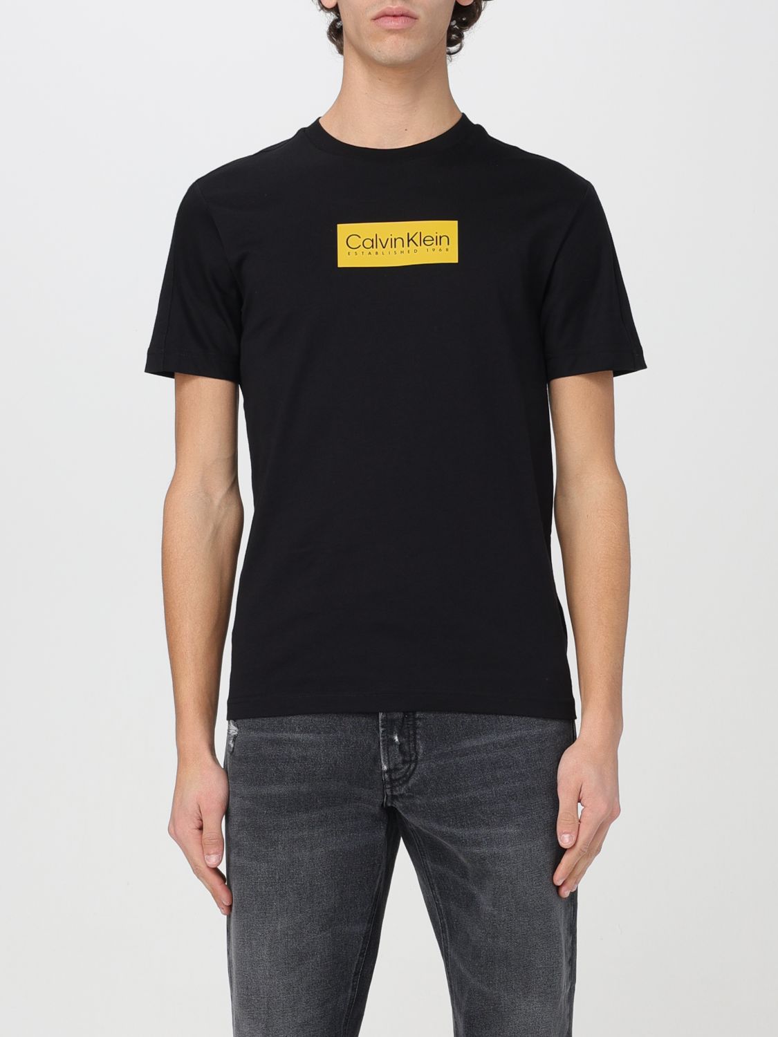 Calvin Klein T-Shirt CALVIN KLEIN Men colour Black