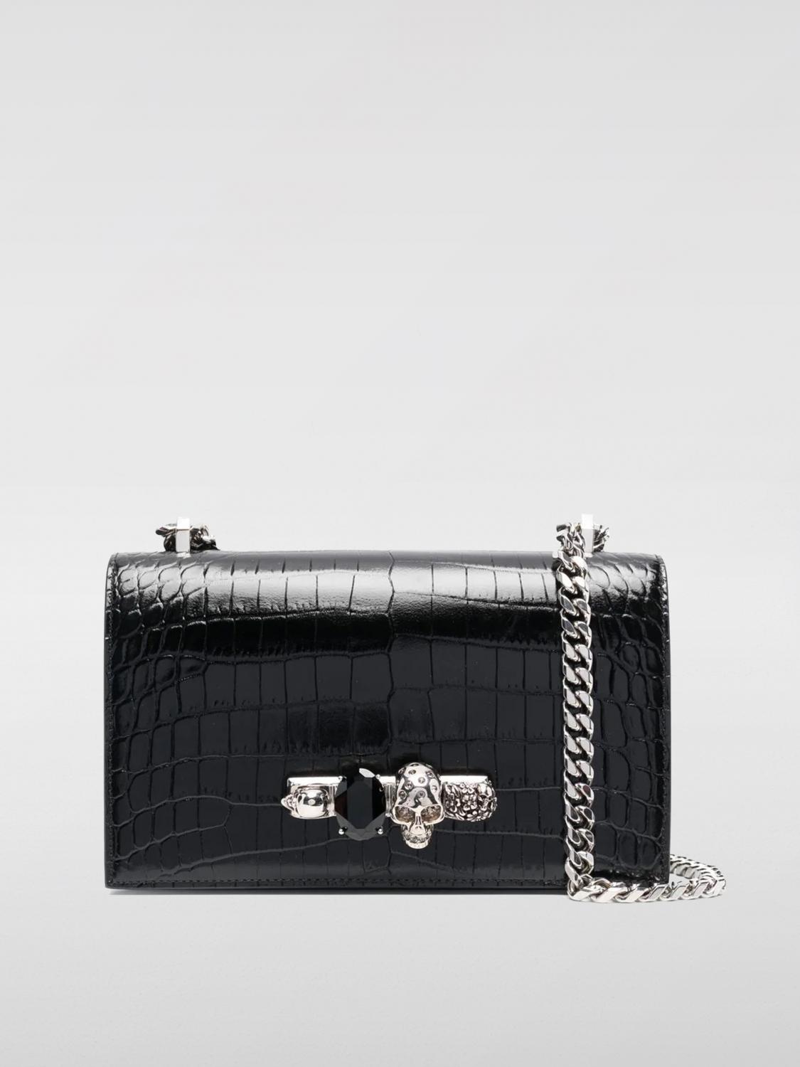 Alexander McQueen Crossbody Bags ALEXANDER MCQUEEN Woman color Black