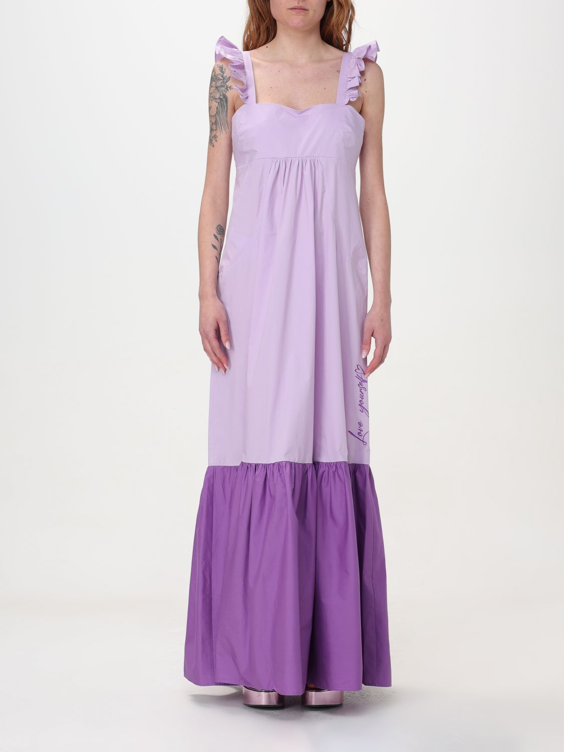 Actitude Twinset Dress ACTITUDE TWINSET Woman color Lavander