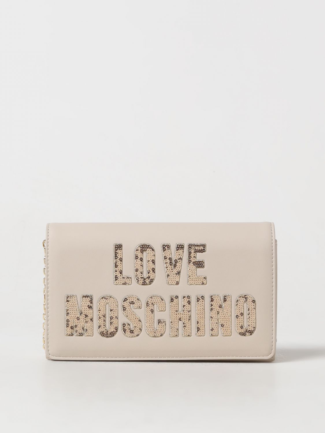 Love Moschino Crossbody Bags LOVE MOSCHINO Woman colour Ivory