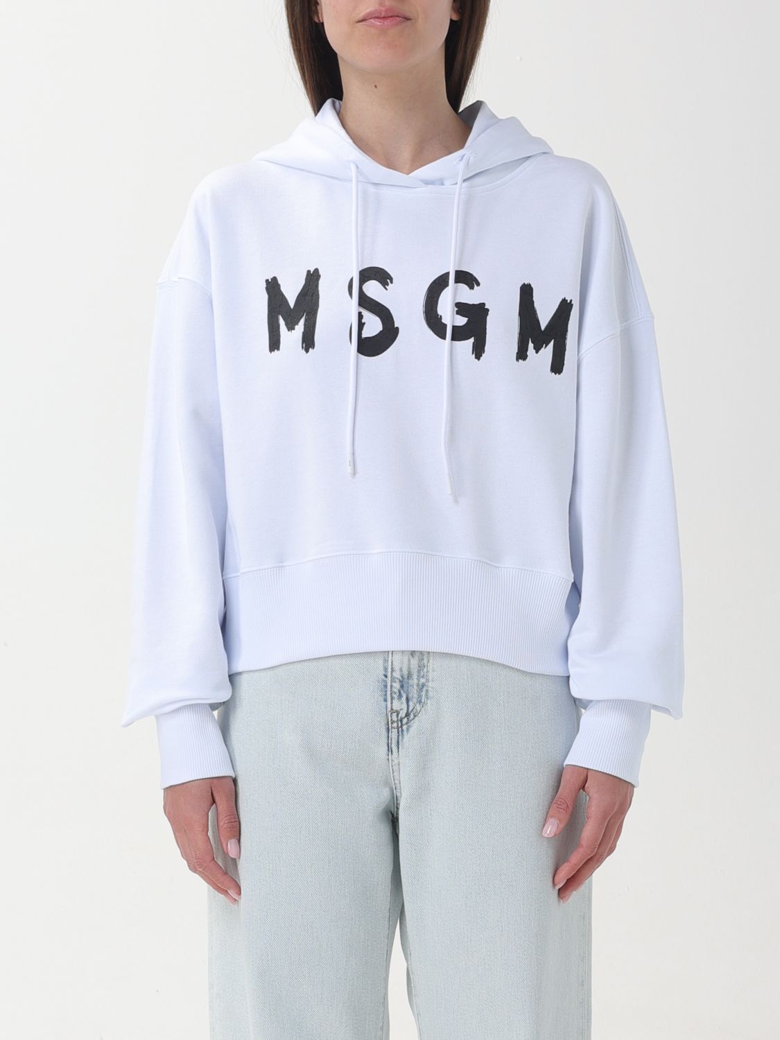 Msgm Sweatshirt MSGM Woman colour White