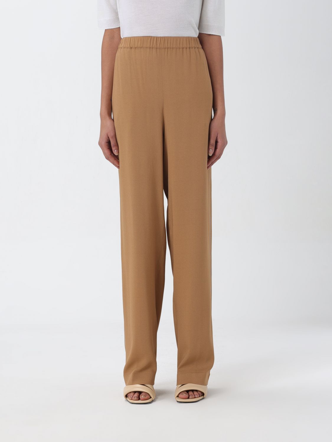 Fabiana Filippi Trousers FABIANA FILIPPI Woman colour Beige