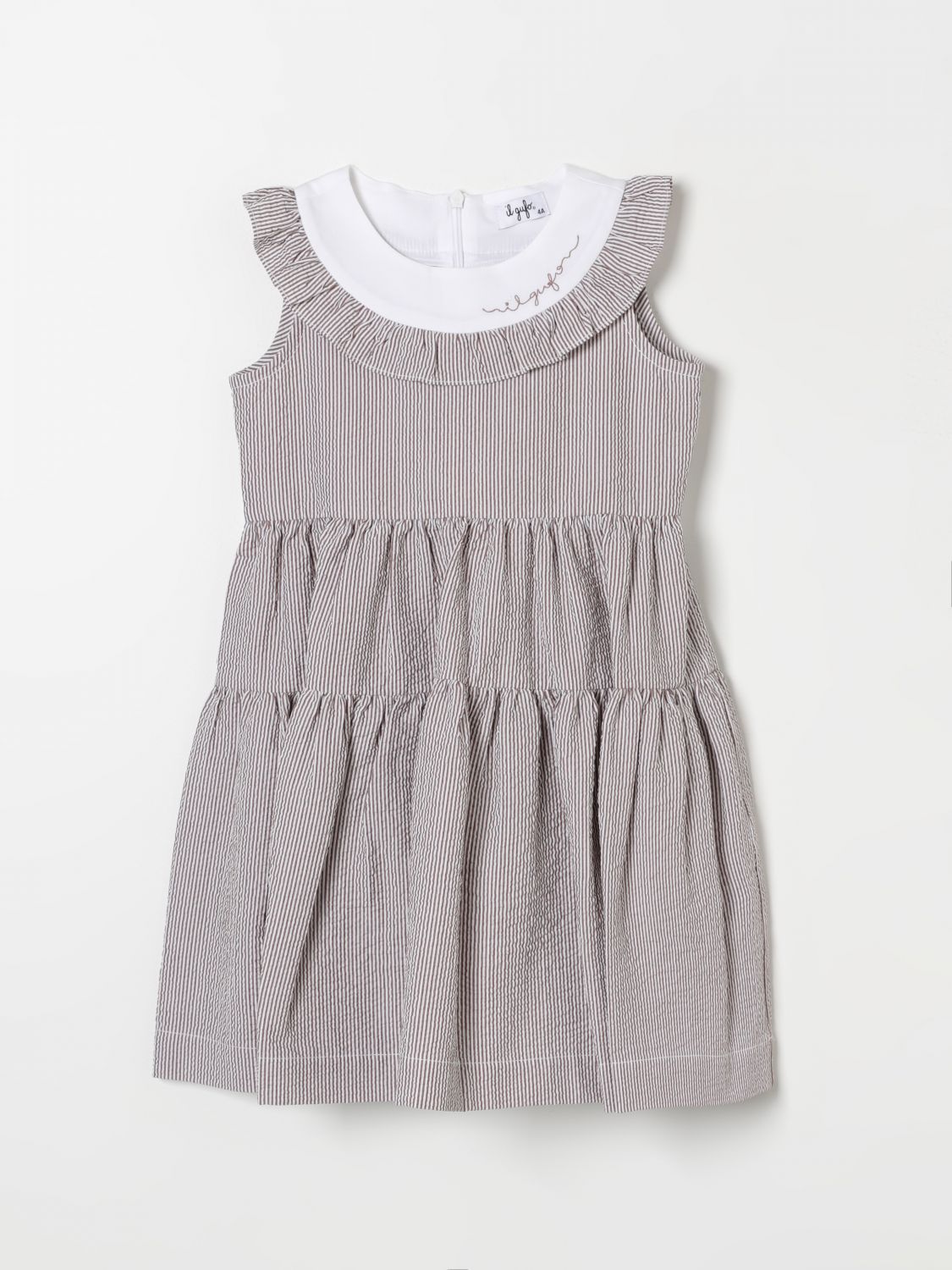 Il Gufo Dress IL GUFO Kids color Brown