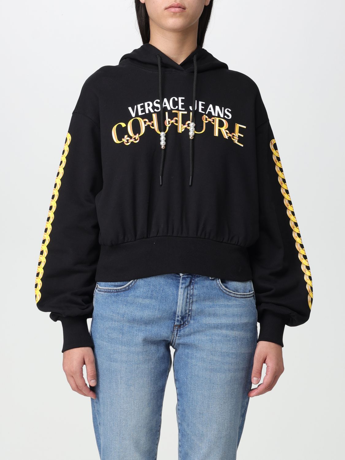 Versace Jeans Couture Sweatshirt VERSACE JEANS COUTURE Woman colour Black