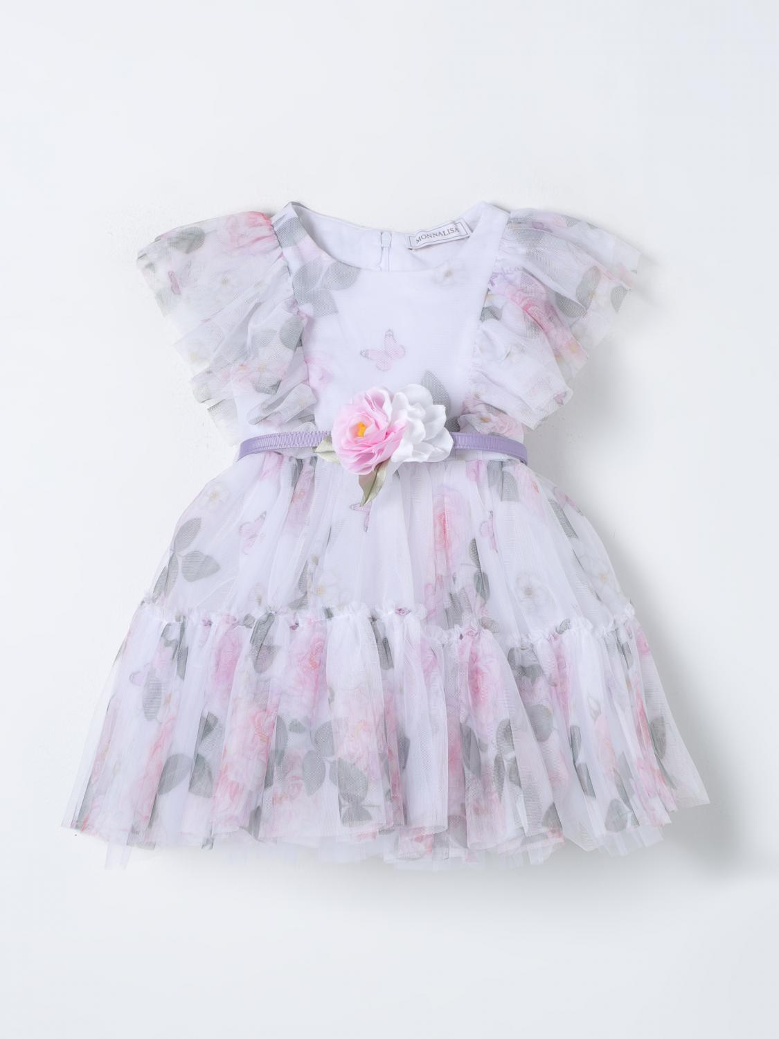 Monnalisa Dress MONNALISA Kids colour White