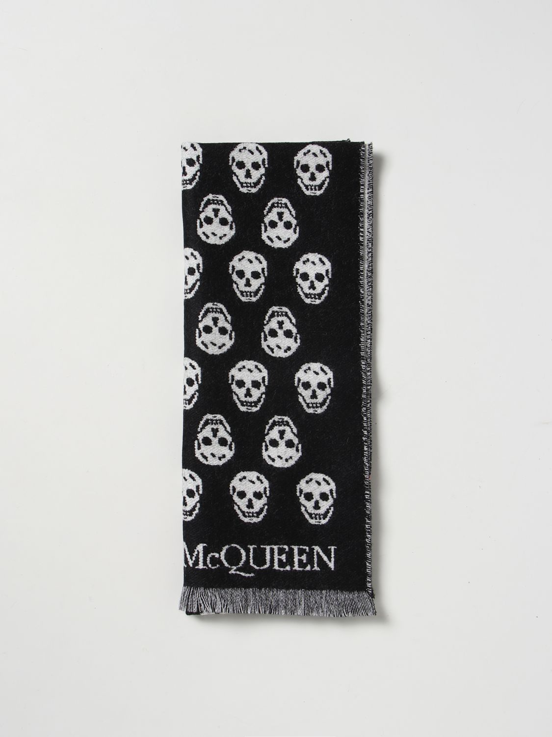 Alexander McQueen Scarf ALEXANDER MCQUEEN Men colour Black