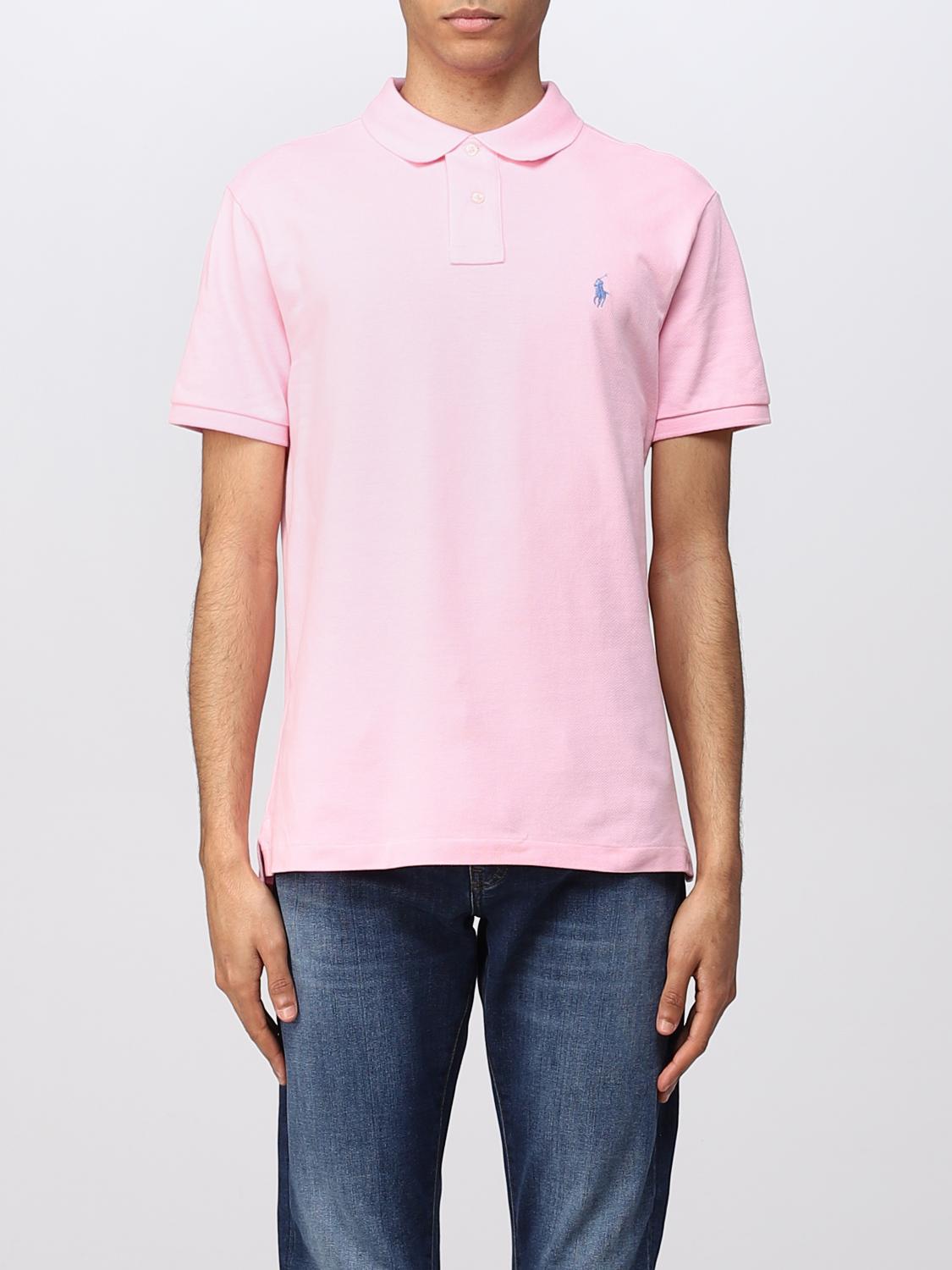 Polo Ralph Lauren Polo Shirt POLO RALPH LAUREN Men colour Pink