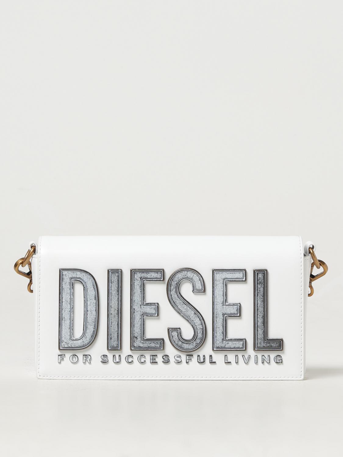 Diesel Crossbody Bags DIESEL Woman color White