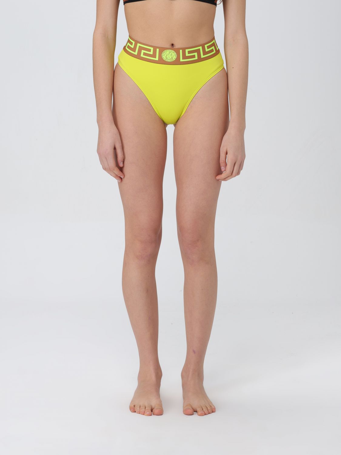 Versace Swimsuit VERSACE Woman colour Yellow
