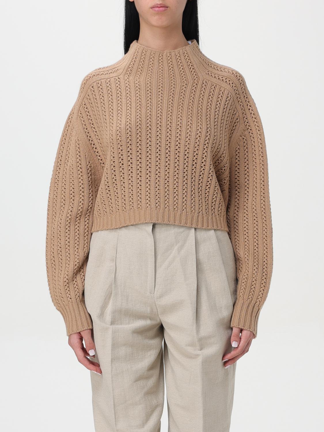 Max Mara Sweater MAX MARA Woman color Camel