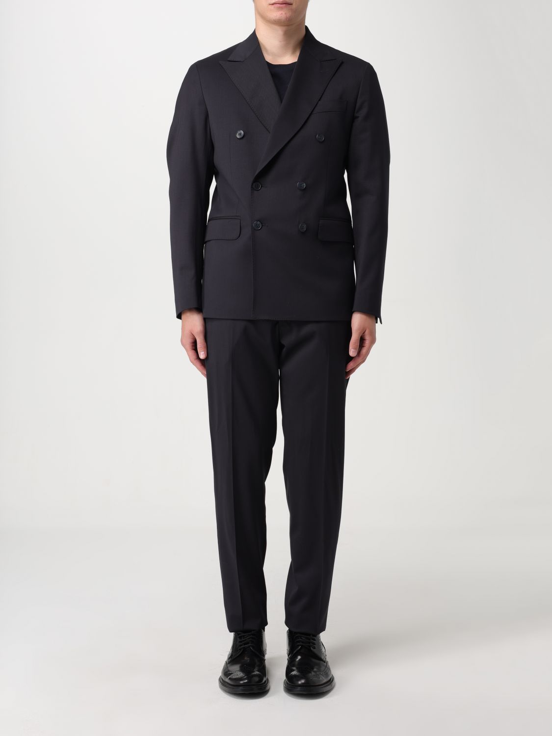 Brian Dales Suit BRIAN DALES Men colour Navy