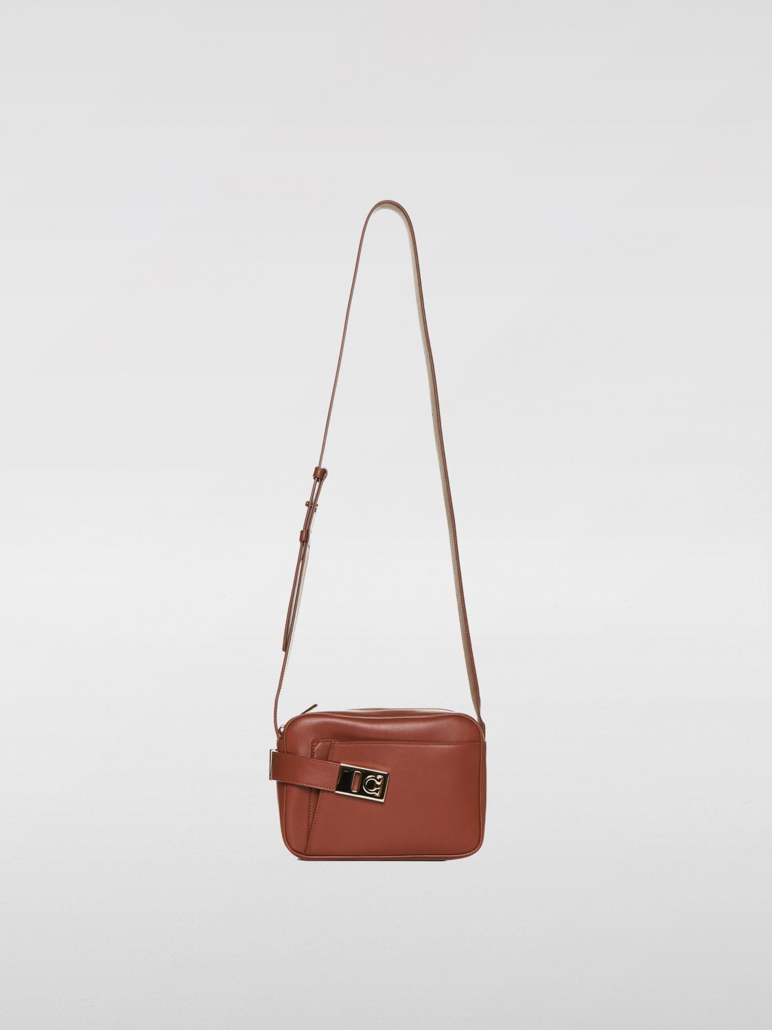 Ferragamo Shoulder Bag FERRAGAMO Woman color Burnt