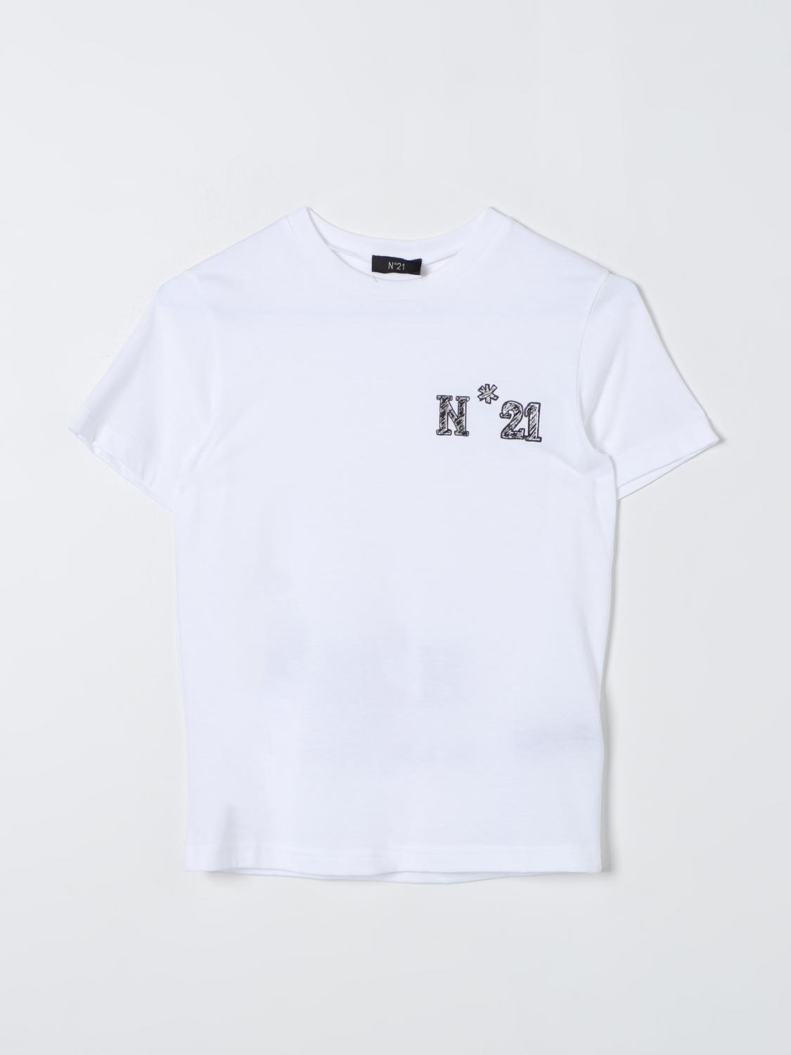 N° 21 T-Shirt N° 21 Kids colour White