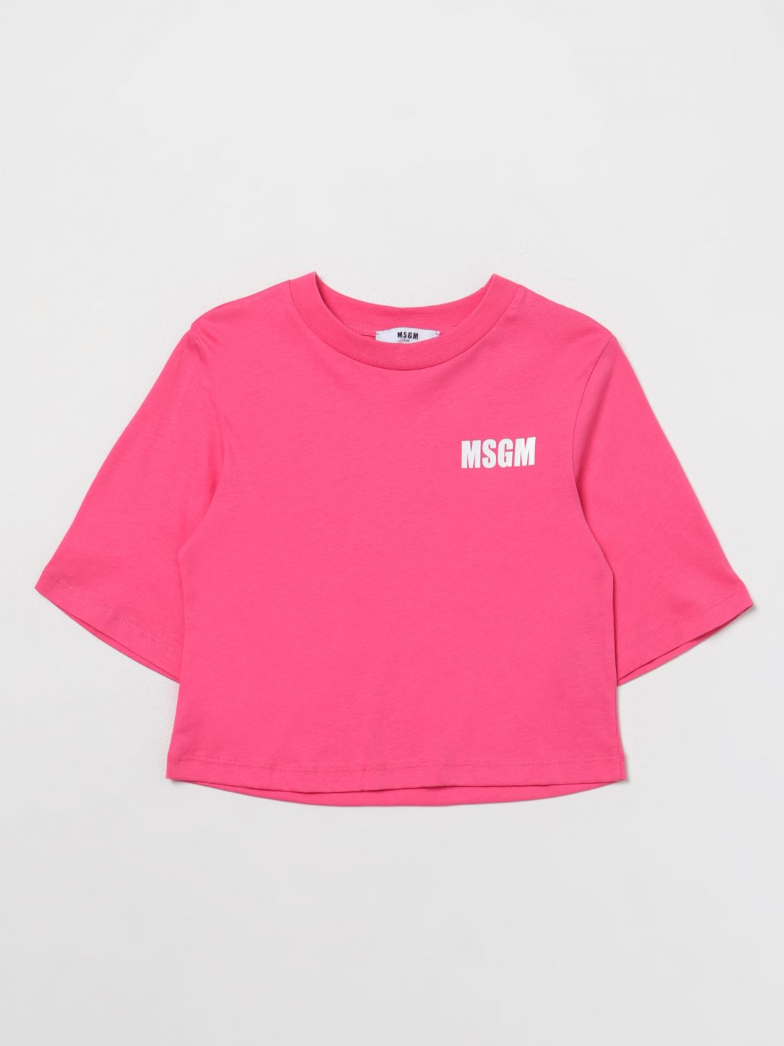 Msgm Kids T-Shirt MSGM KIDS Kids colour Fuchsia