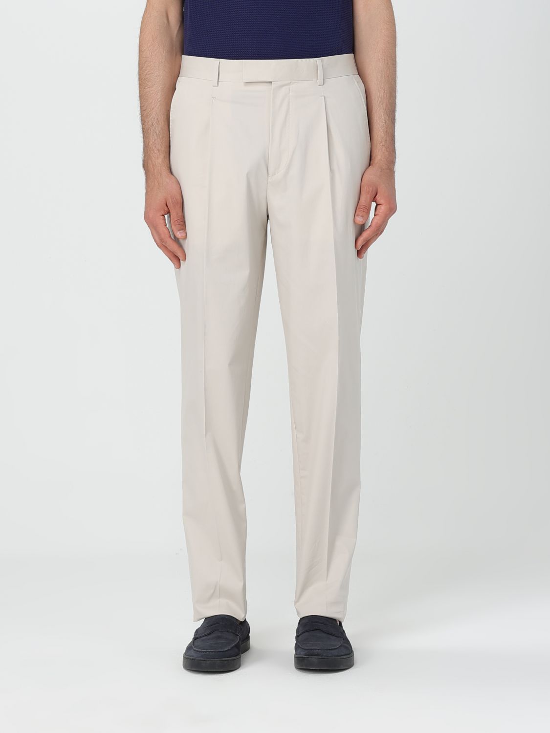 zegna Trousers ZEGNA Men colour White