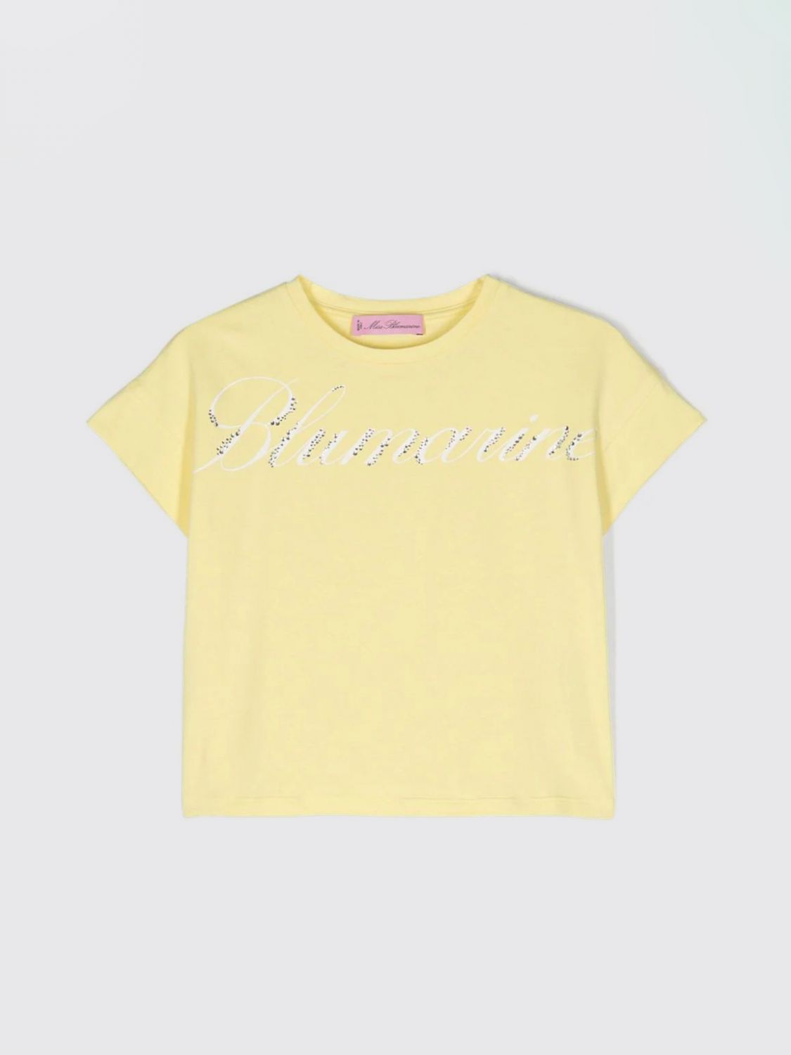 Miss Blumarine T-Shirt MISS BLUMARINE Kids color Yellow