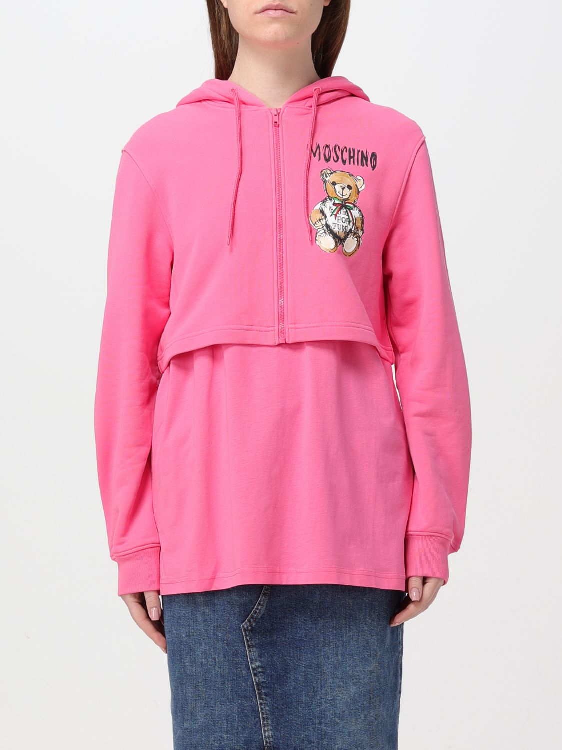 Moschino Couture Sweatshirt MOSCHINO COUTURE Woman color Pink