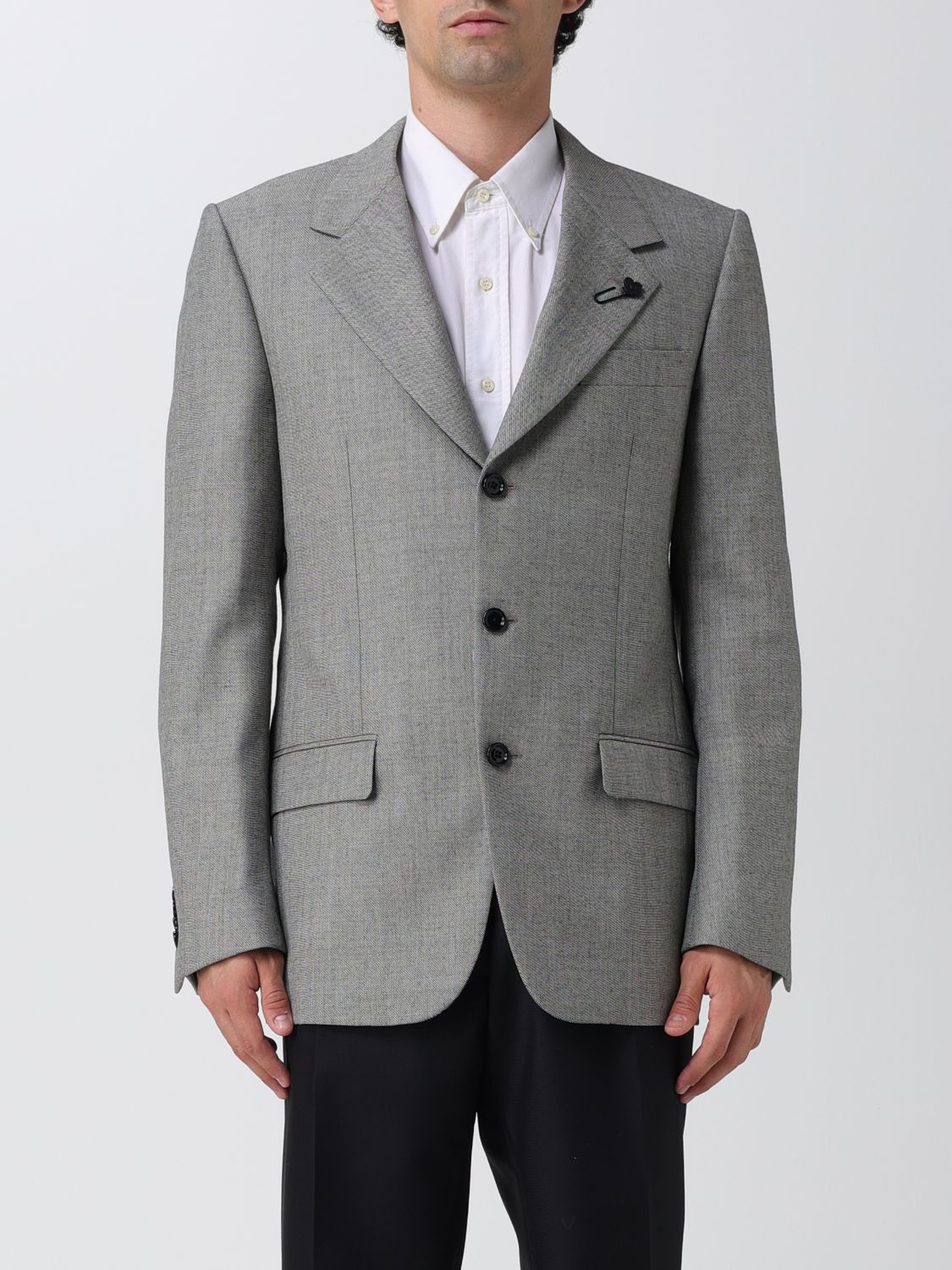 Lardini Blazer LARDINI Men colour Grey