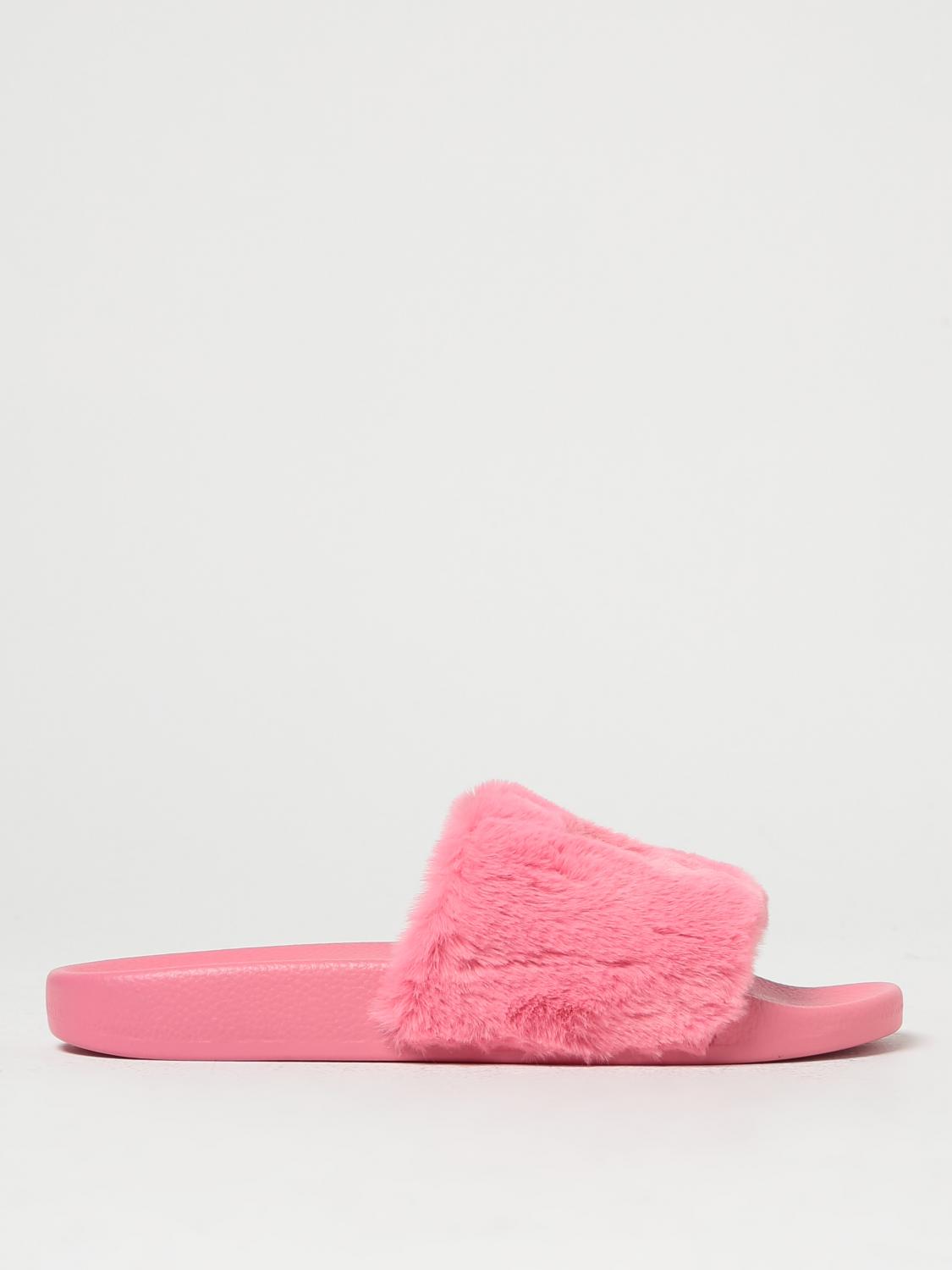 Versace Jeans Couture Flat Sandals VERSACE JEANS COUTURE Woman colour Pink