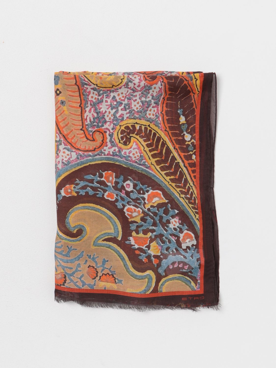 Etro Scarf ETRO Woman colour Blue